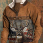 Pánské retro western casual sweatshirt
