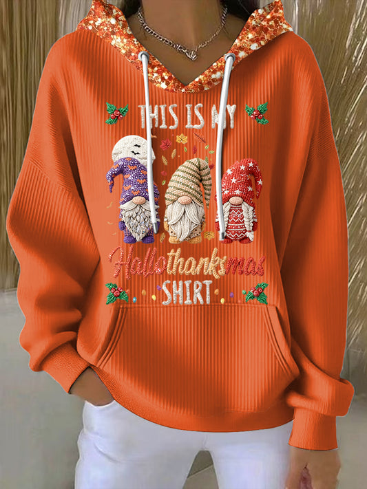 Ženské díkuvzdání trpaslík neformální mikina